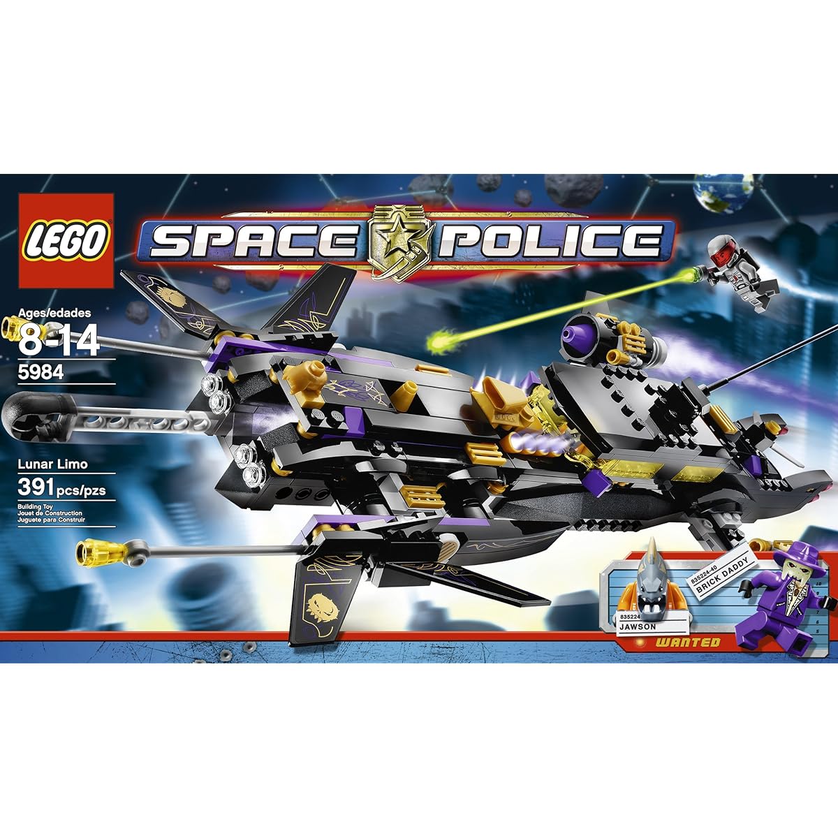 LEGO 5984 Lunar Limo (LEGO Space Police Lunar Limo)
