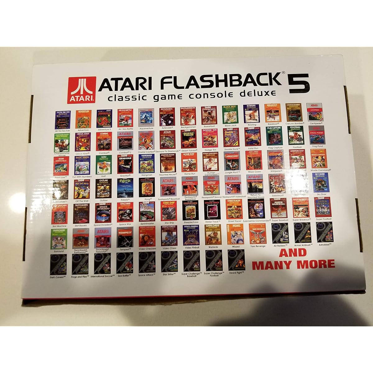Atari Flashback 5 Classic Game Console Deluxe Collector's Edition by AtGames [Parallel Import]