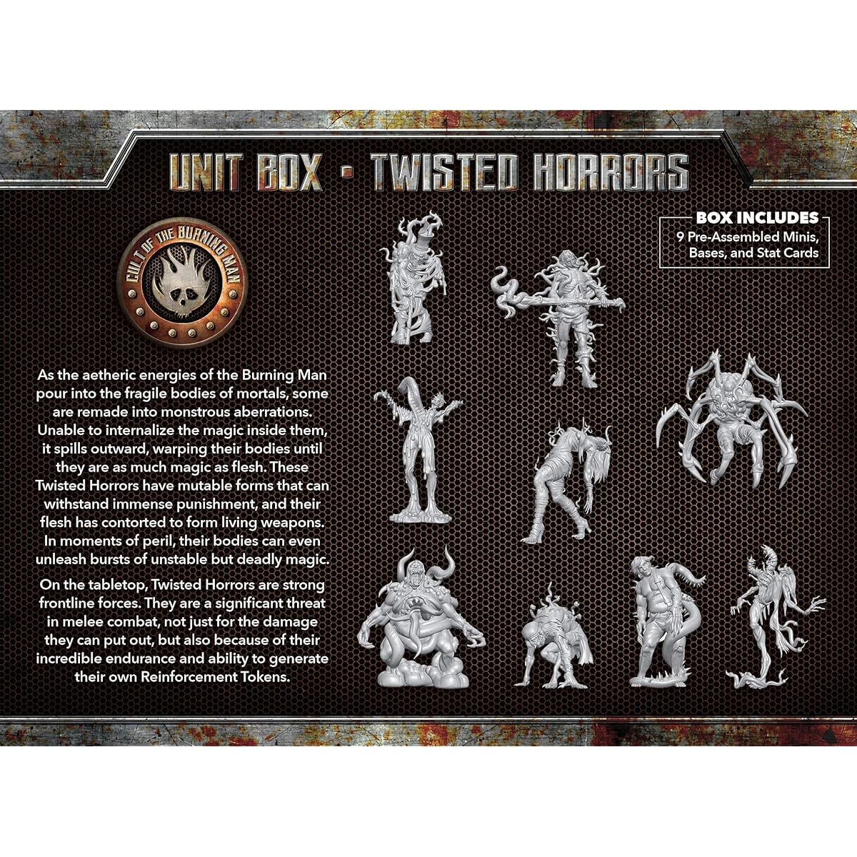 TOS Cult of The Burning Man - Twisted Horrors