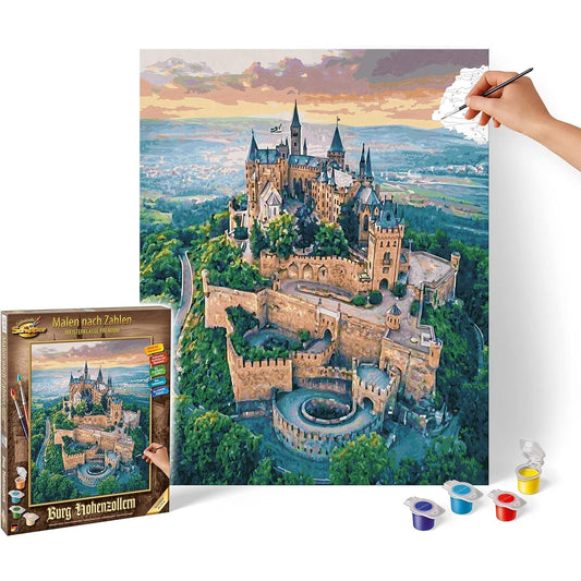 Painting by numbers - Hohenzollern Castle