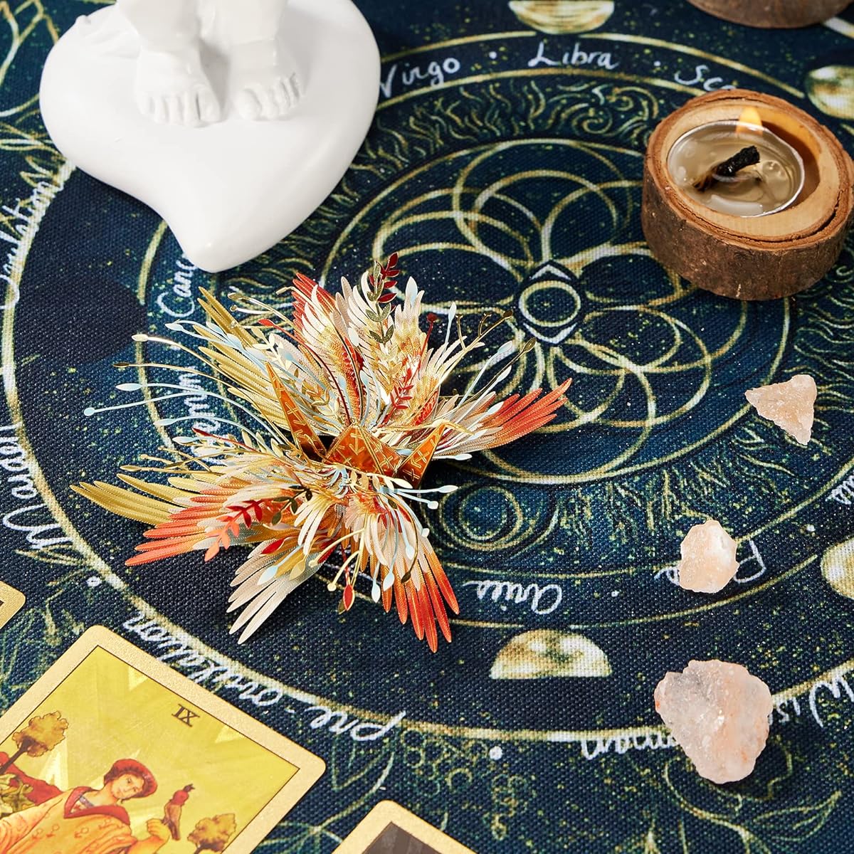 Piececool 3D Metal Model Building Kit, 12 Constellations Series Sagittarius Wish Crane 3D Metal Model Puzzle DIY Craft Kit Brain Teaser Puzzle Best Gift for Family Time 46 Pieces