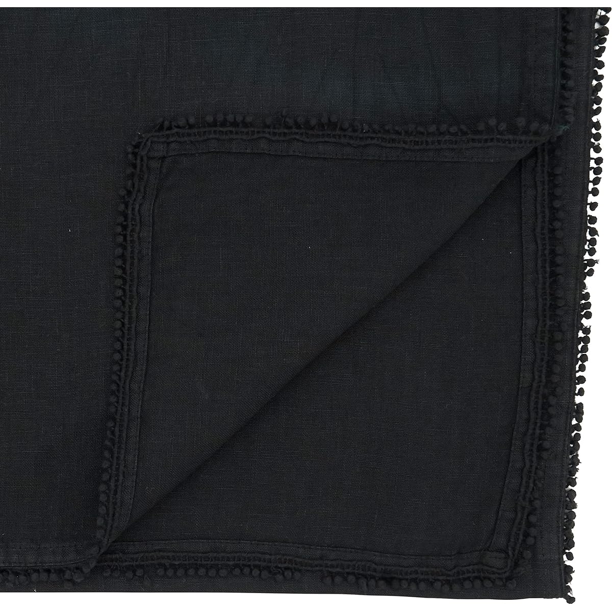 Pompom design table runner