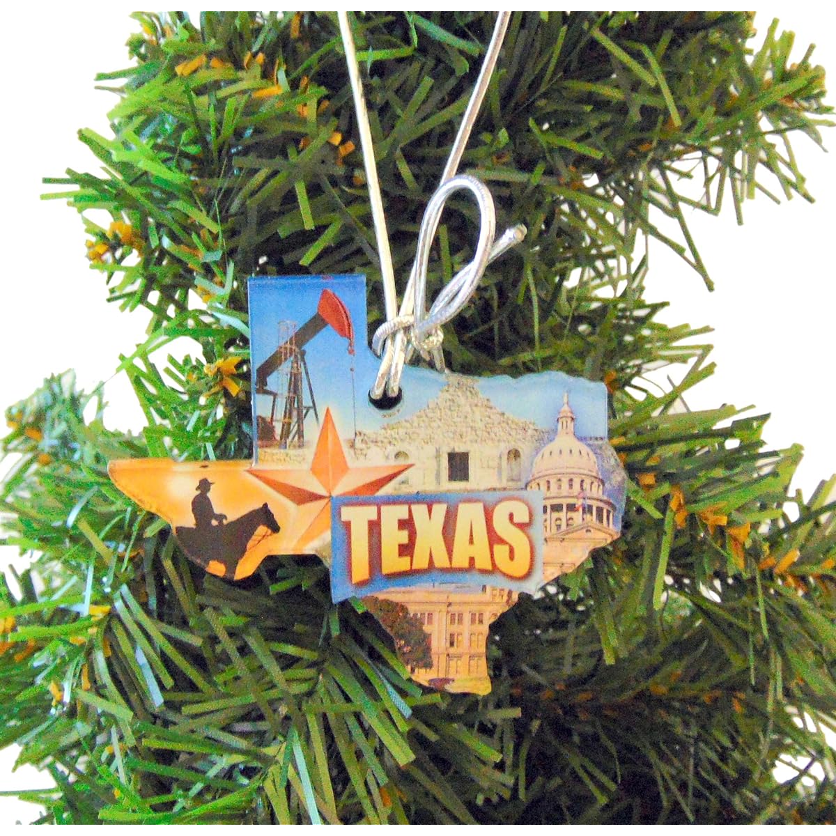 Westmon Works Texas Christmas Ornament Acrylic State Decoration Made in the USA