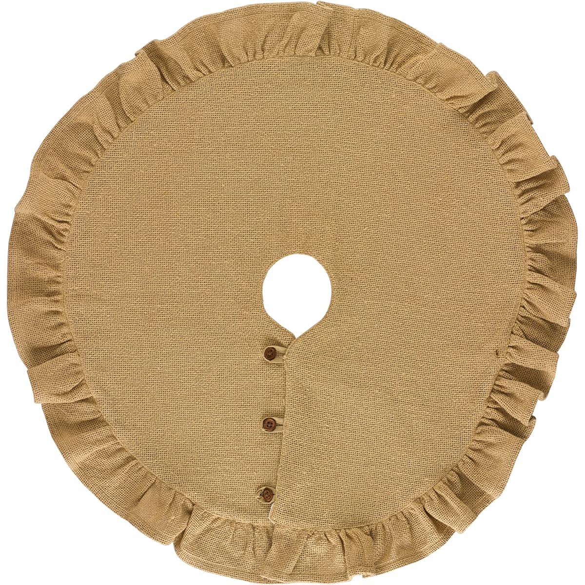 Jute Burlap 24 Inch Tree Skirt by Park Designs