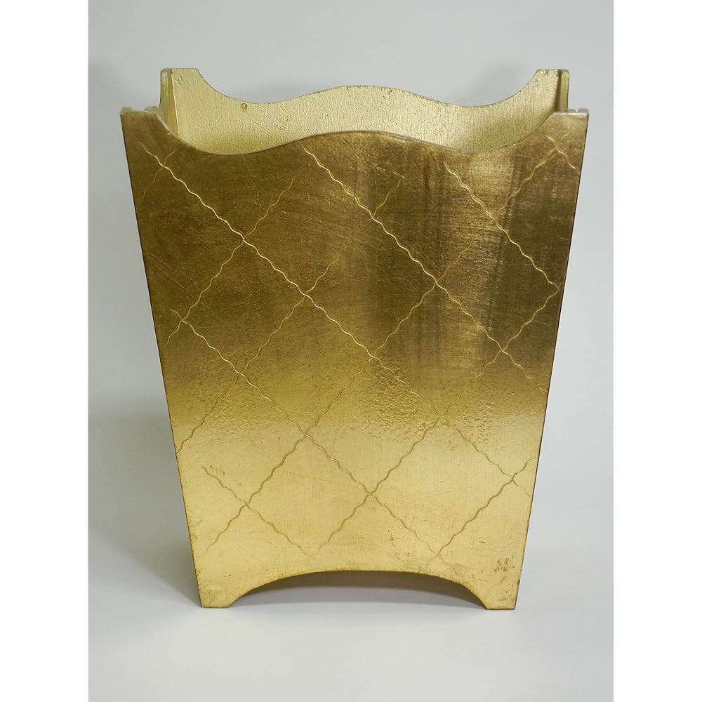 IMA TRADING [Made in Italy Antique Dust BOX] Green & Gold 26 x 19 x H30cm / 90-341GG