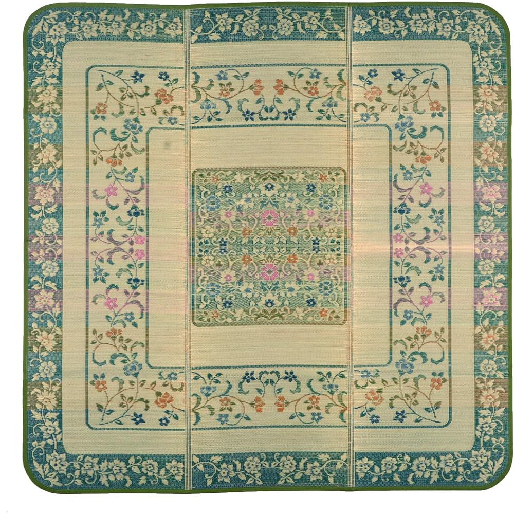 Hagiwara Rush Green Approx. 200 x 250cm Domestic Rush Rug Compact Storage "Emperor" 81906701