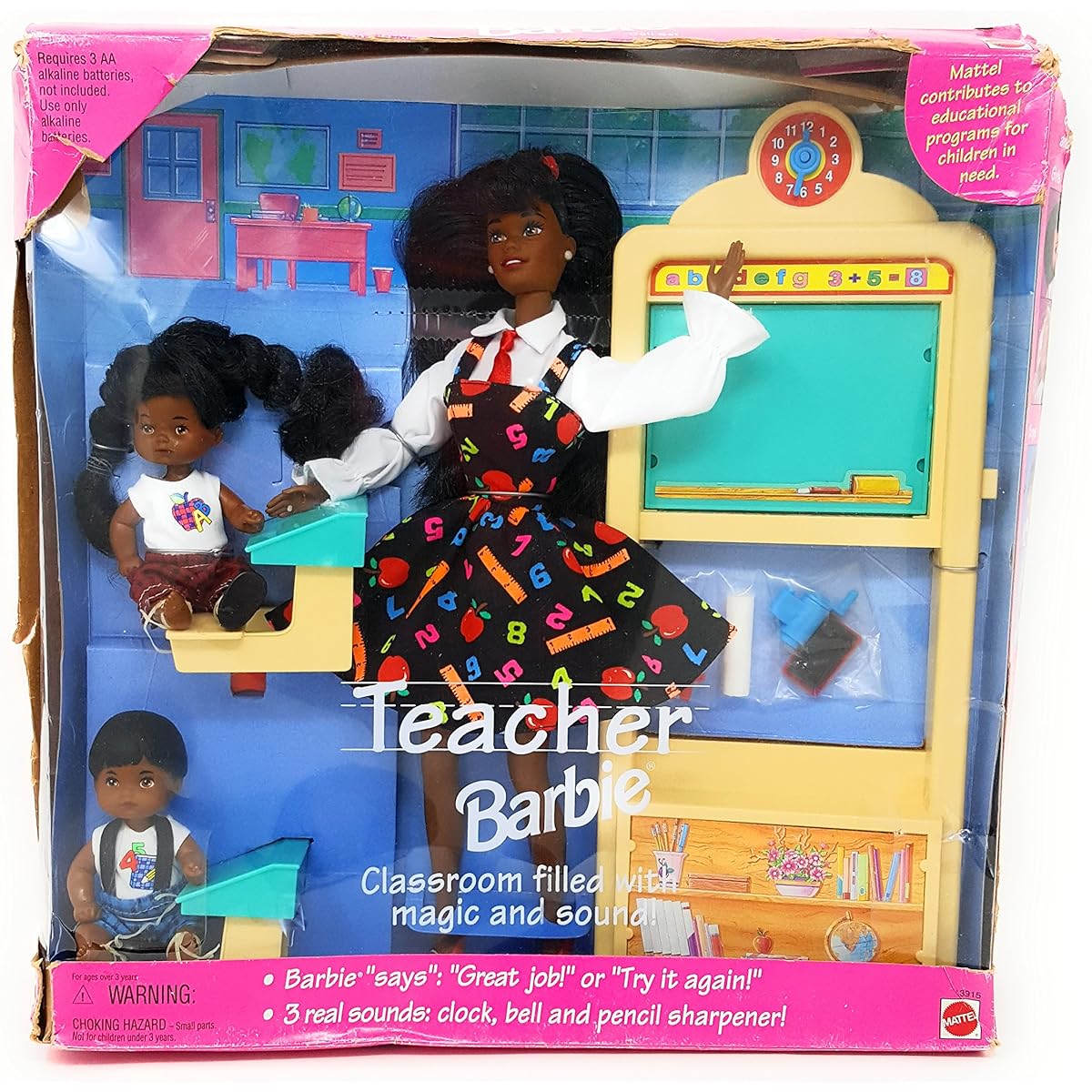 Teacher Barbie Doll Set AA