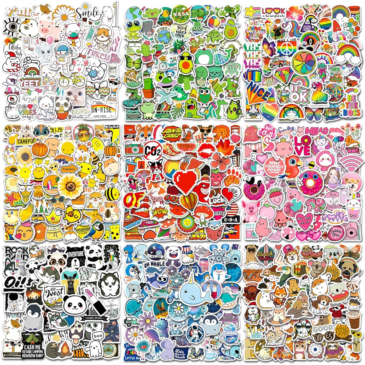 500 stickers.