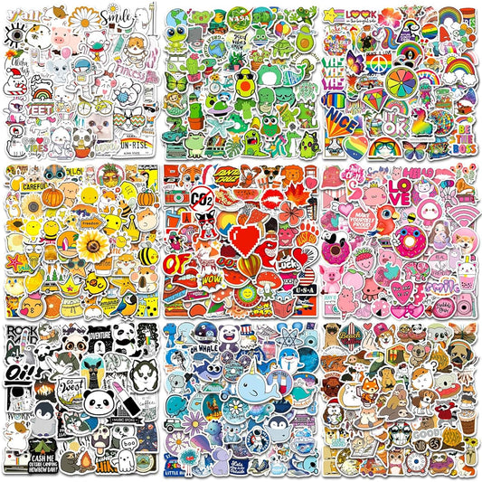 500 stickers.