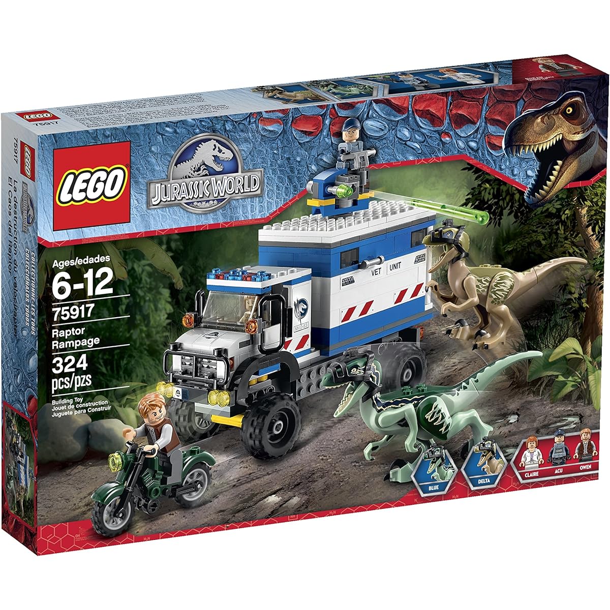 LEGO Jurassic World RAPTOR RAMPAGE Set #75917 [Parallel Import]