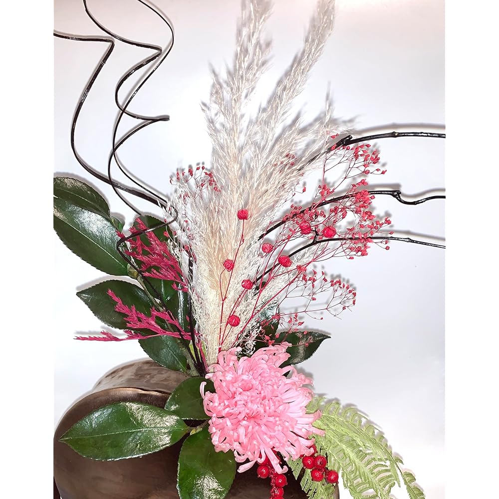Sweet November 5D Preserved Flower Arrangement Shion Shion Birthday Present Popular with Women Mother's Day Anniversary First Bon Festival Respect for the Aged Day Present for Grandma Christmas New Year Gift Celebration