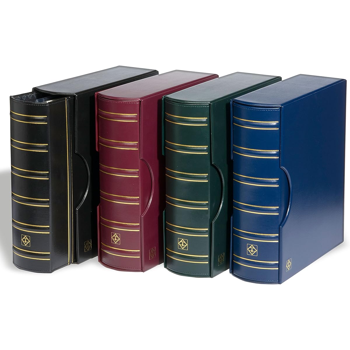 Lighthouse Ringbinder GRANDE, Classic Design Gigant, Slipcase Book, Green by leuchtturm1917