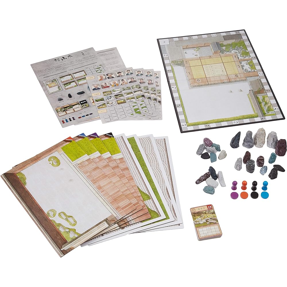 New Games Order Karesansui New Edition 23 x 7.2 x 32 cm For 2-4 players