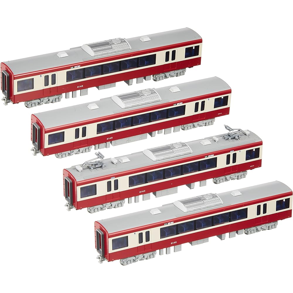KATO N Gauge Keikyu Type 2100 Additional 4-Car Set 10-1308 Railway Model Train