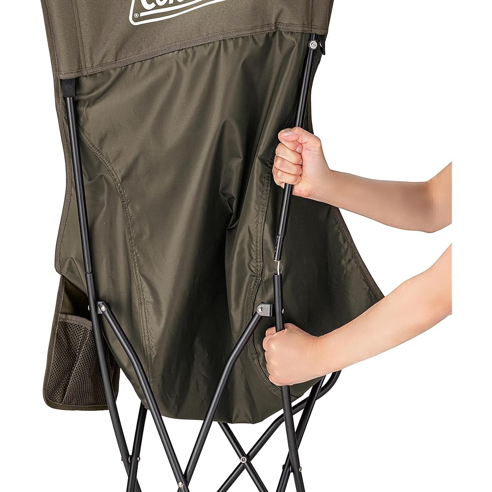 Coleman Chair Healing Chair NX HB Relax Backrest Compact Side Pocket Foldable