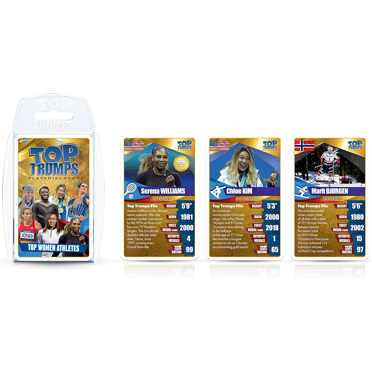 Top Women Athletes Top Trumps