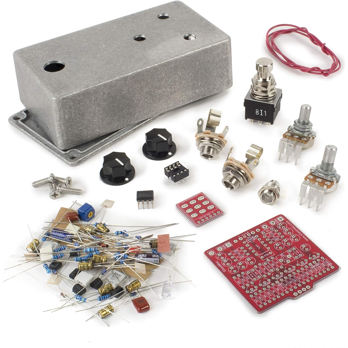 StewMac Swell Drive Pedal Kit with Bare Enclosure