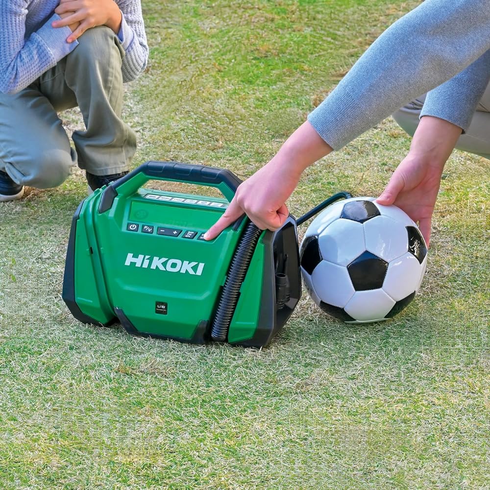 HiKOKI 18V Rechargeable Air Pump Maximum Pressure 1,100kPa Storage Battery/Charger Sold Separately UP18DA(NN)