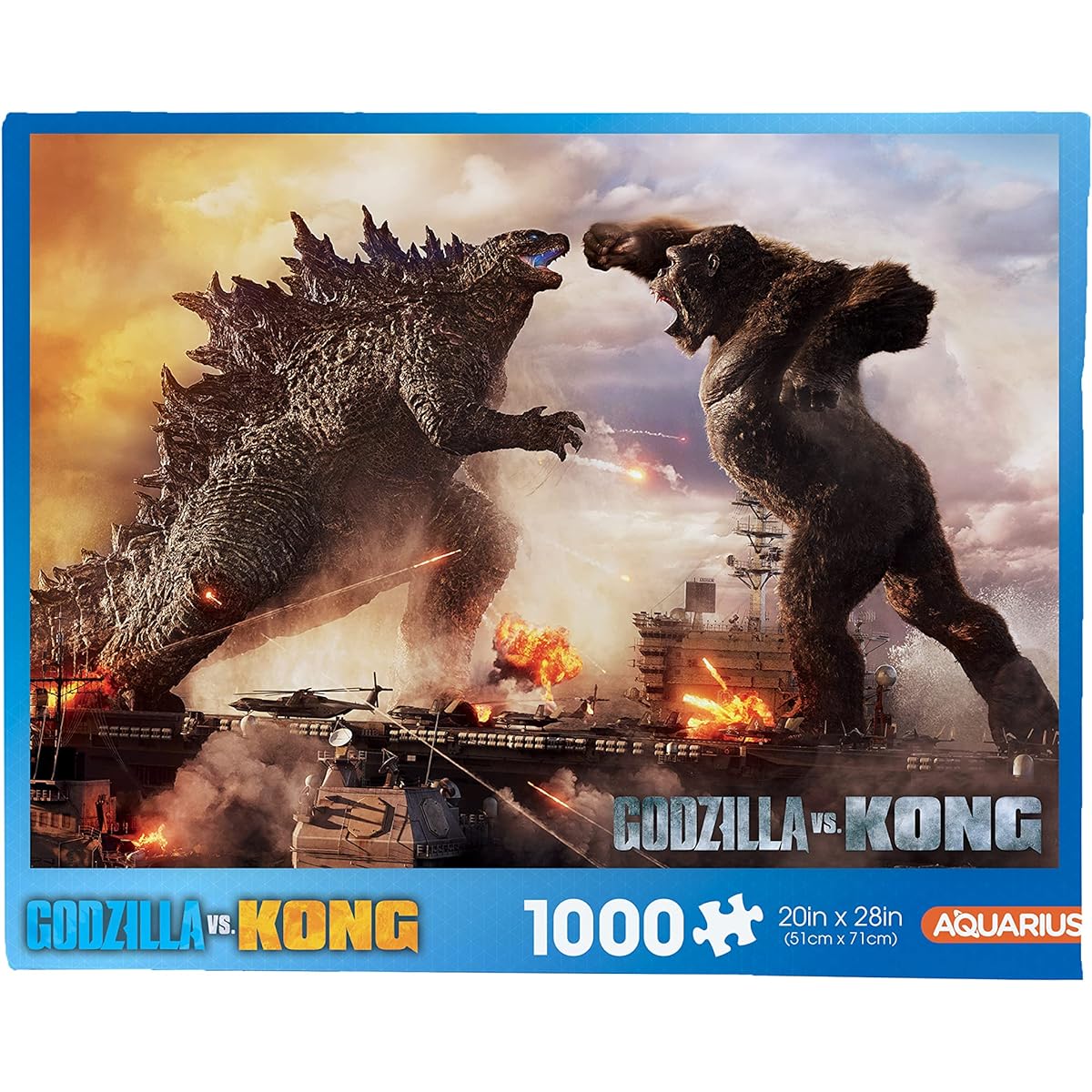 Godzilla vs Kong 1000 Piece Jigsaw Puzzle [Parallel Import]