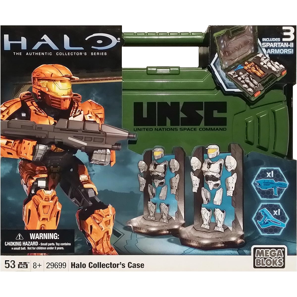 Mega Bloks Halo Collector's Case (Green)