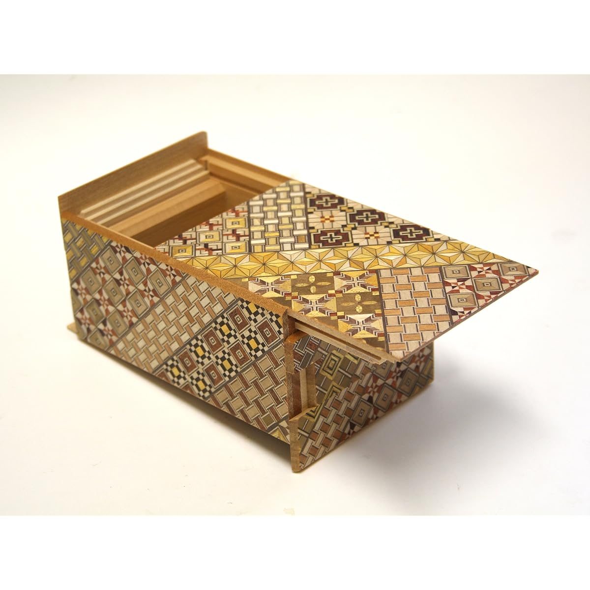 Marquetry - Secret box 21 times + 1 device - Small parquet