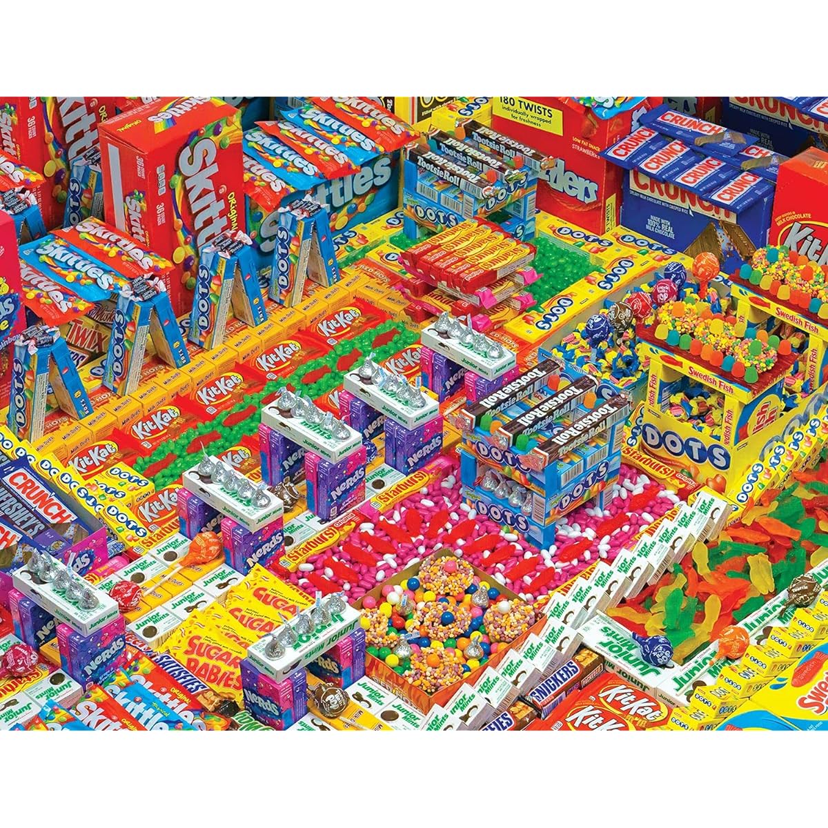 Springbok 1500 Piece Jigsaw Puzzle Candyscape - Made in the USA