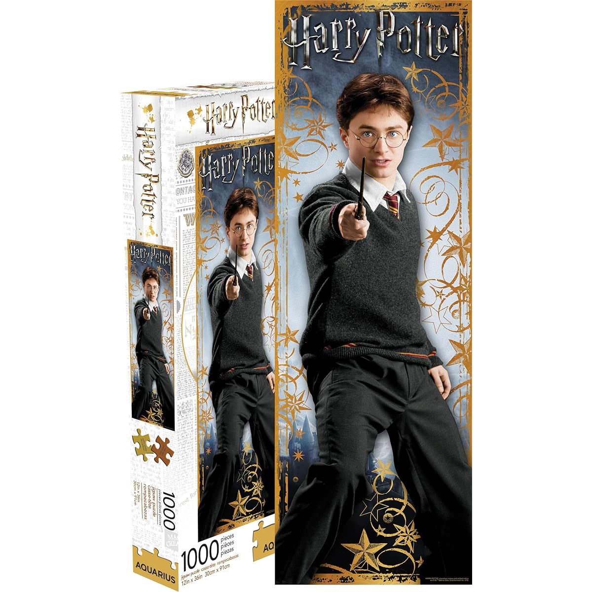Harry Potter Harry 1000 Pc Slim Puzzle