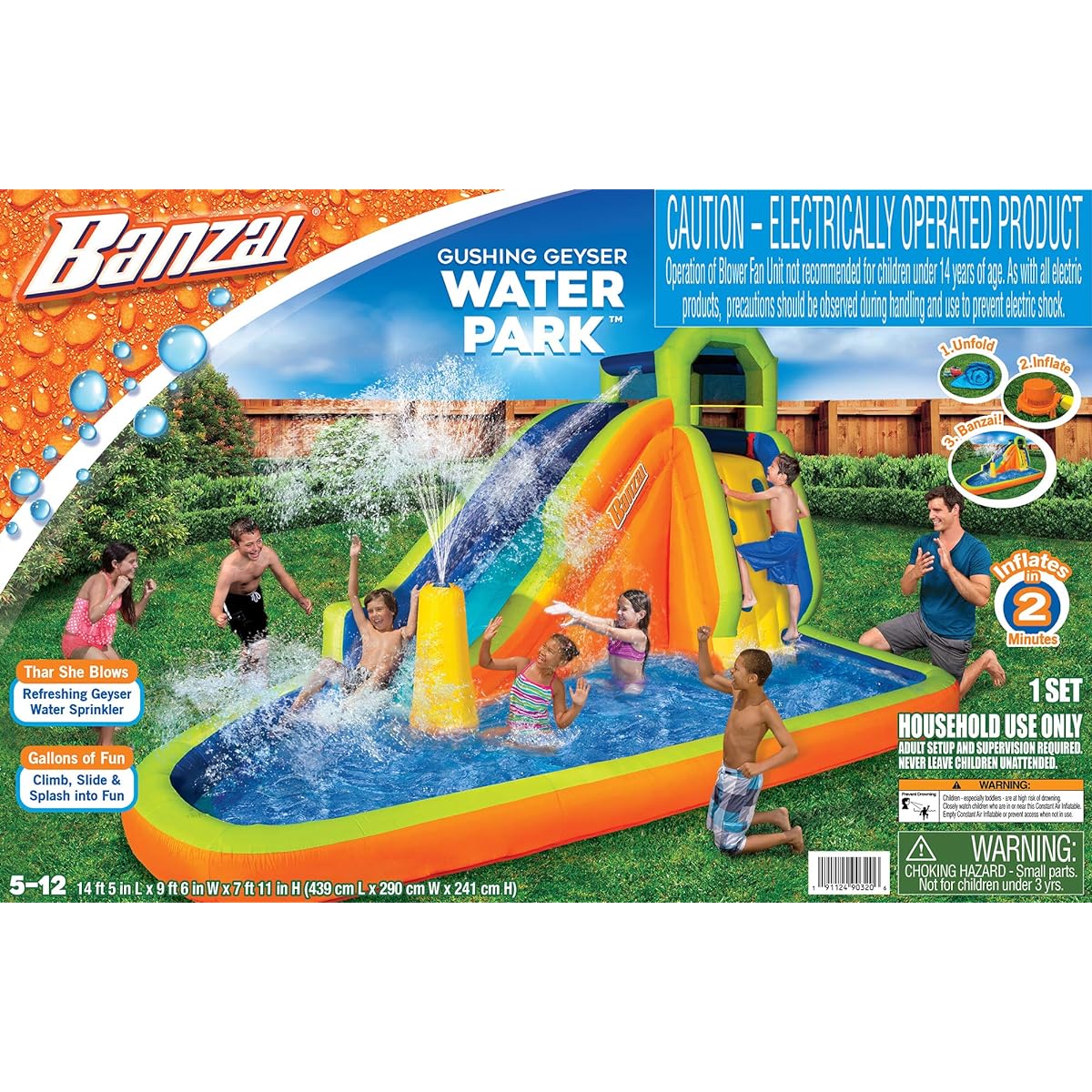 BANZAI Gushing Geyser Water Park