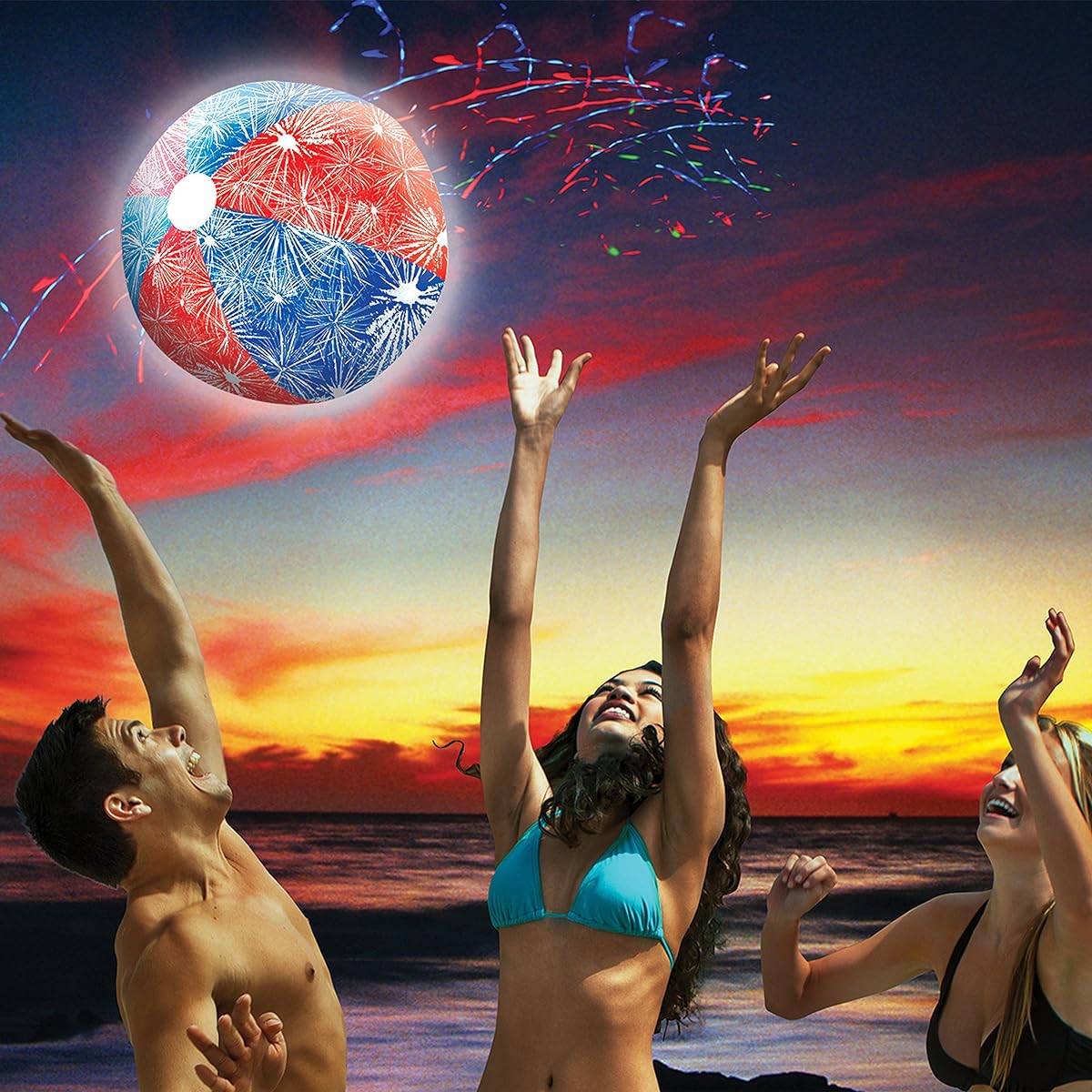 SwimWays Light-Up Beach Ball by SwimWays [Parallel Import]
