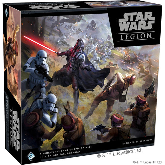 Atomic Mass Games Star Wars Legion Board Game (Base) | 2 Player Battle Miniatures Strategy Game for Adults and Teens | Ages 14+ | Average Playtime 3 Hours | By Atomic Mass Games