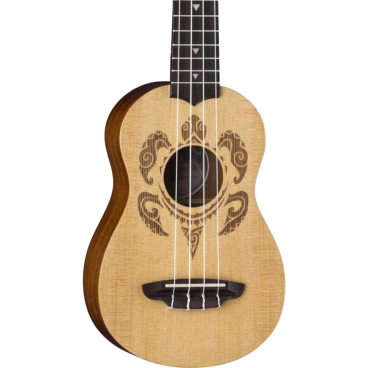 Uke Soprano Honu Turtle Spruce with Gig Bag