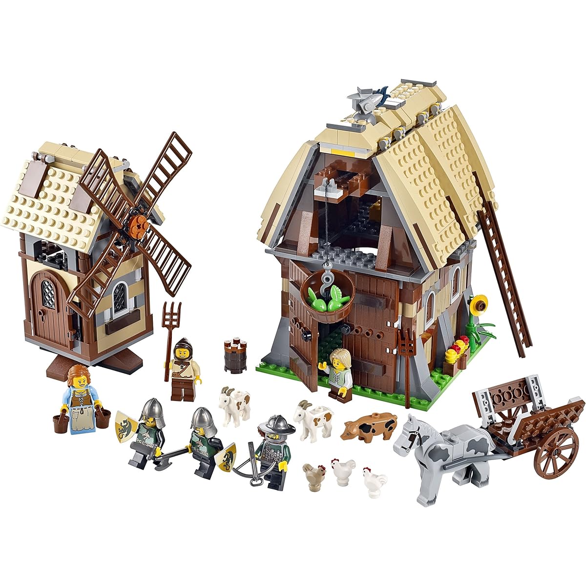 LEGO Kingdom: Windmill Village Raid 7189