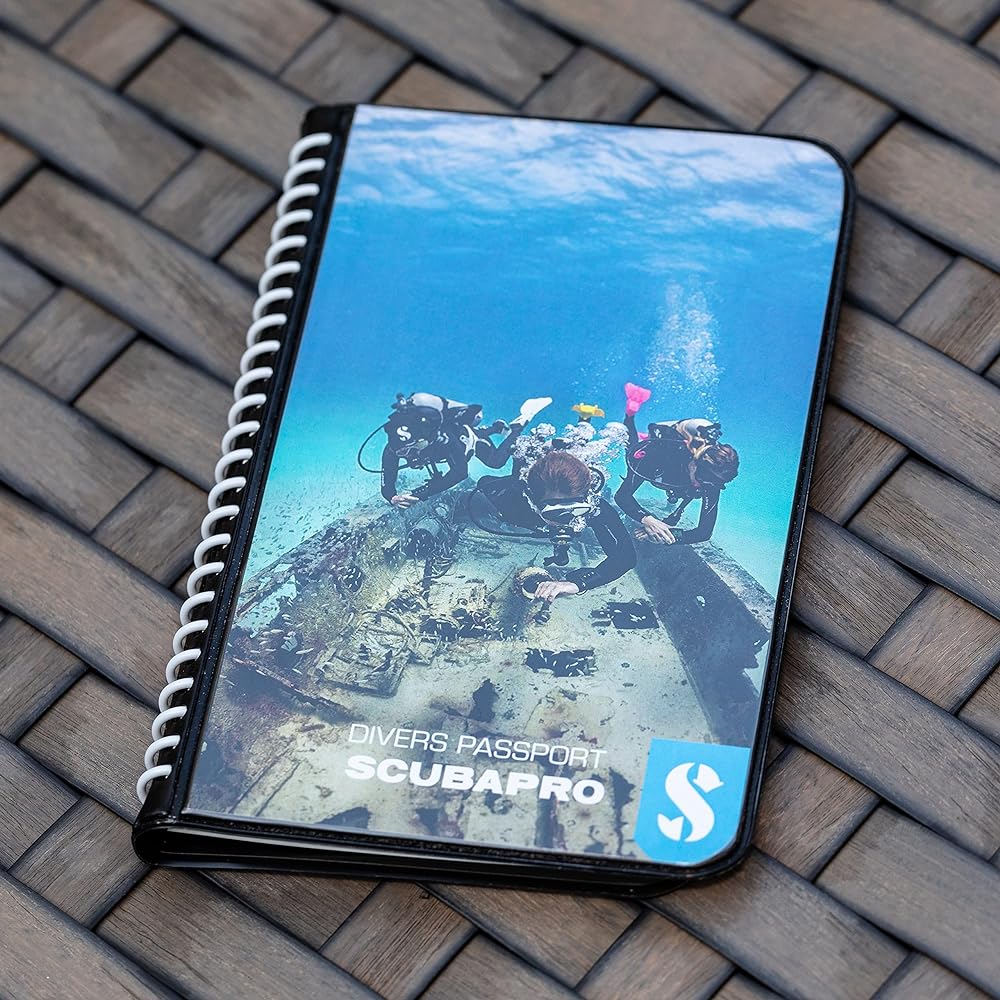 ScubaPro Water Proof Pages Divers Log Book by Scubapro