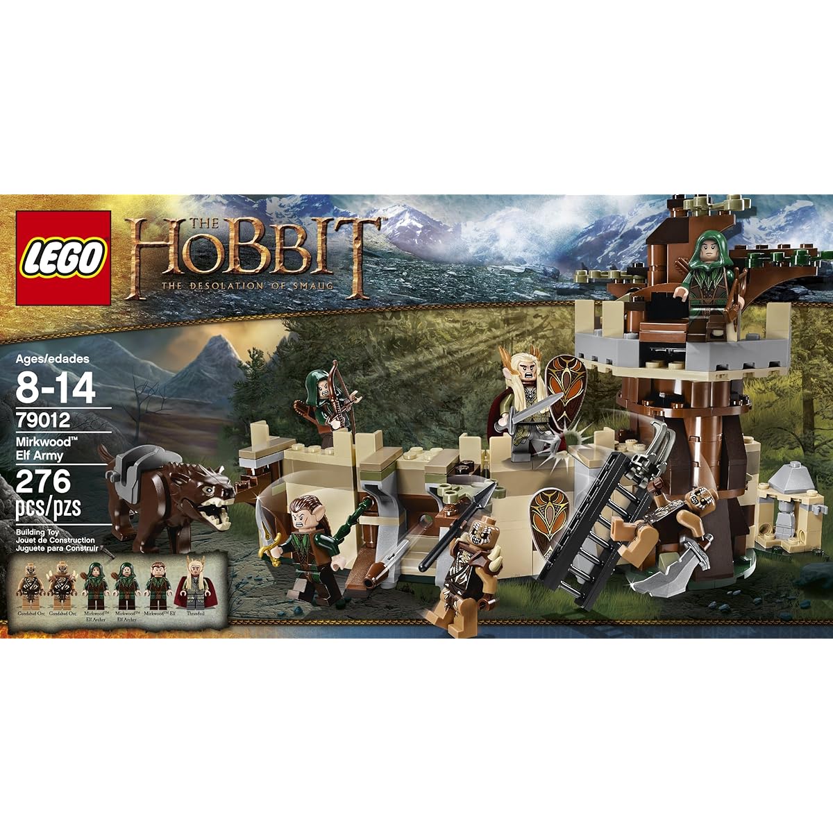 LEGO Lord of the Rings 79012 Mirkwood Dwarf Army Building Kit Parallel import goods