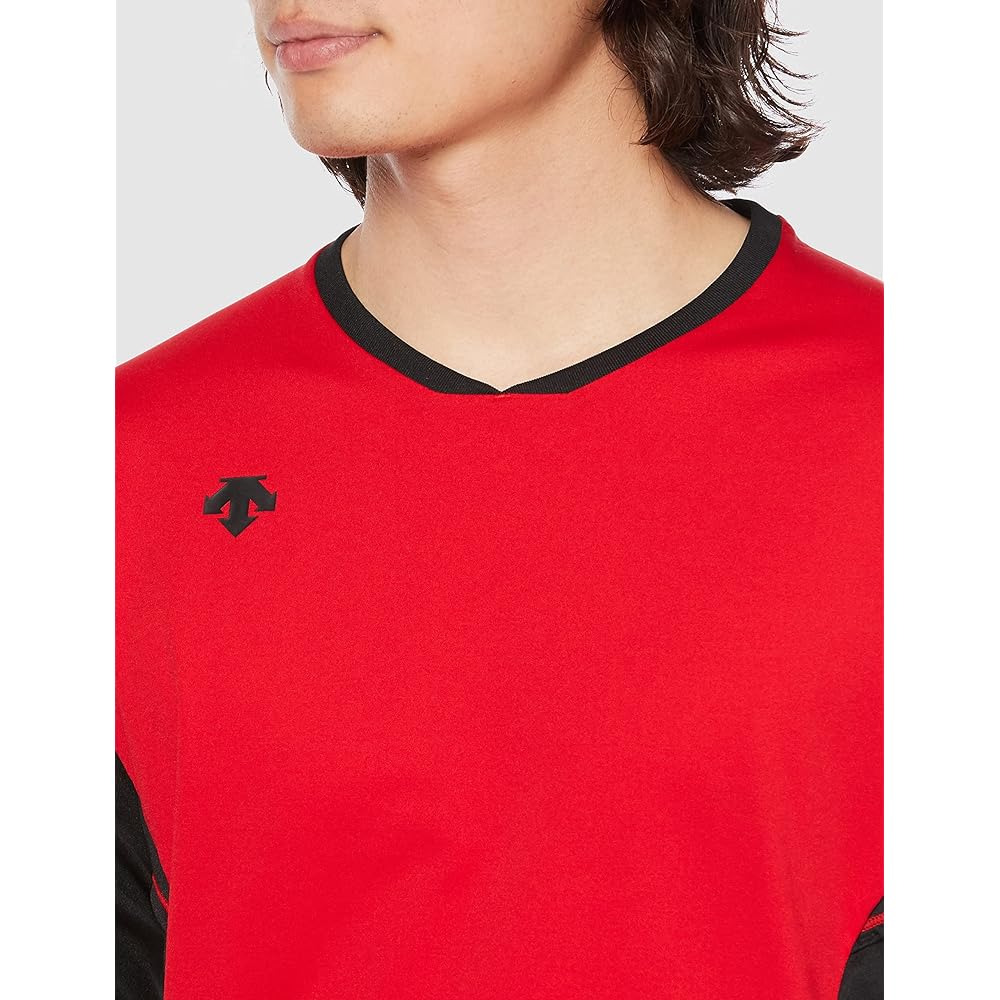 [DESCENTE] Windbreaker, Short Sleeve Piste, Standard, Windproof, Stretch, Baseball, Volleyball, Training, General Purpose, One Point, Men's