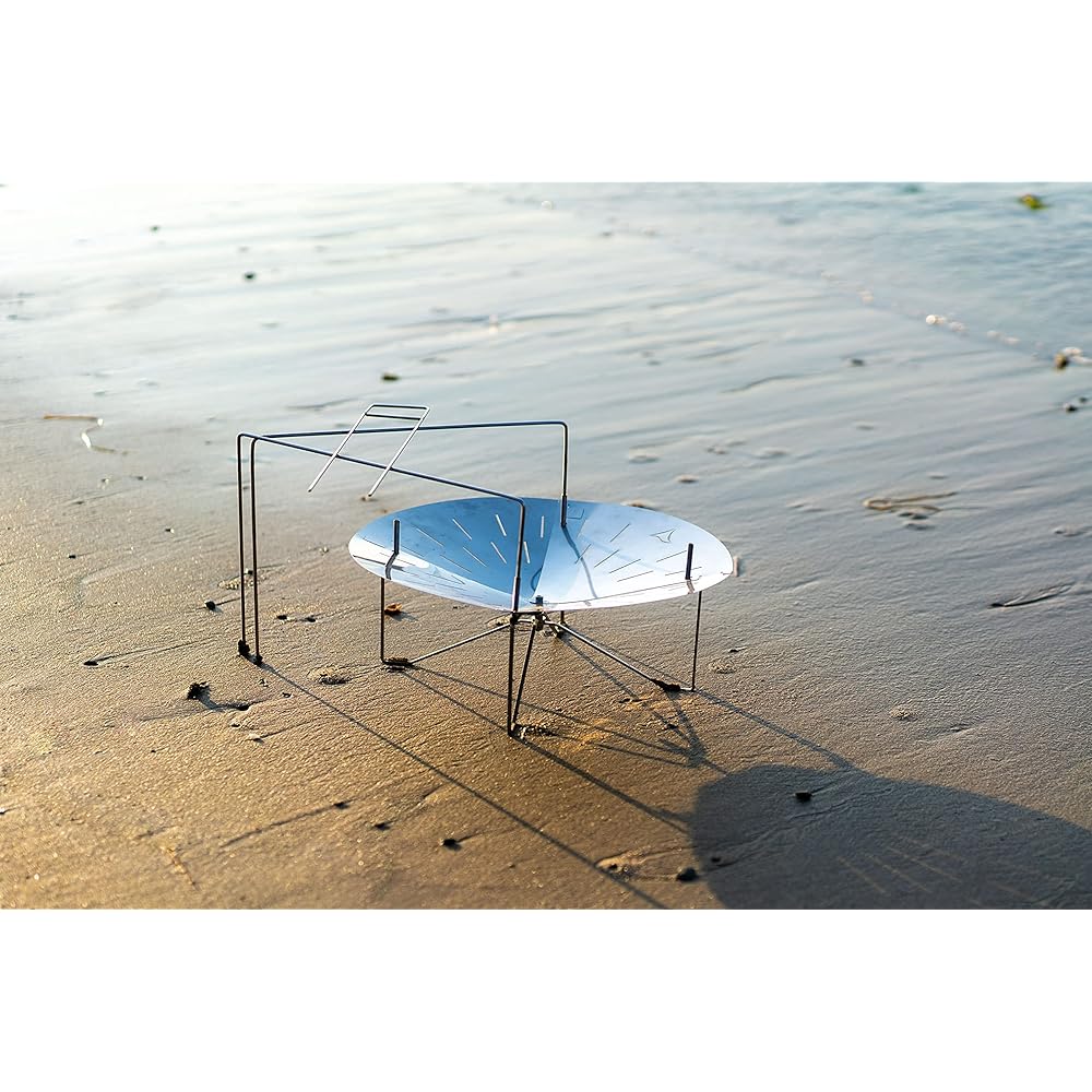 Bonfire stand en BELKROOT lightweight camping solo