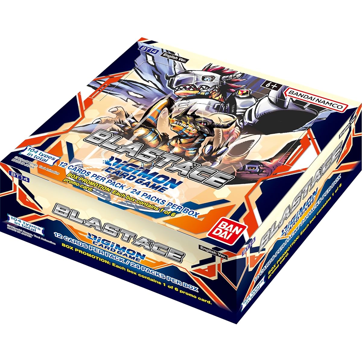 DIGIMON CARD GAME: BLAST ACE BOOSTER BOX [BT14] (24ct)