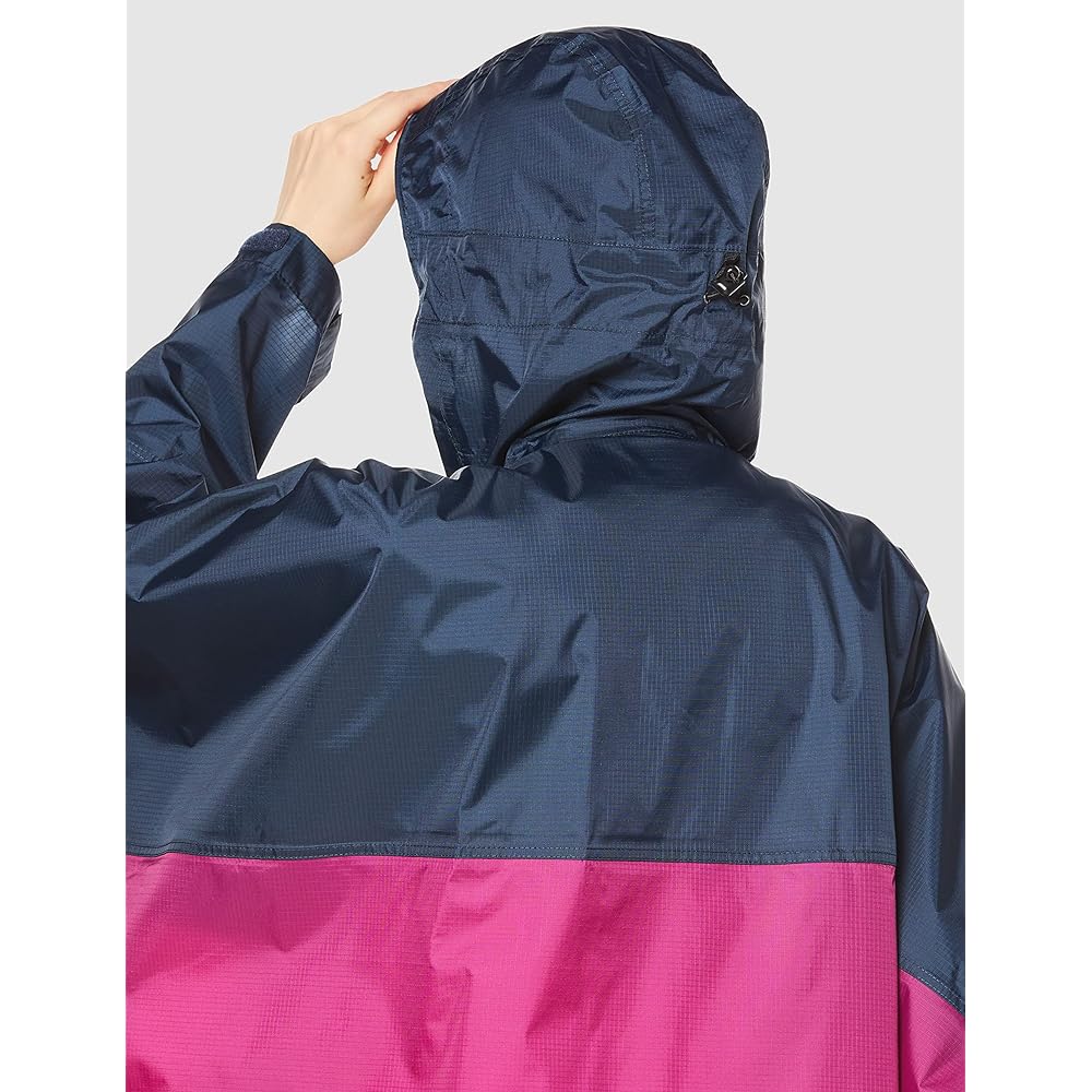[Fulton] Rain Goods MOONBAT Nylon Lip Bicolor Poncho with Seam Tape Women's Men's Gift Present 13171