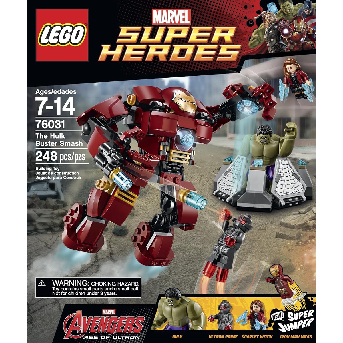 LEGO Super Heroes 76031 Hulk Buster Smash [Parallel import goods]