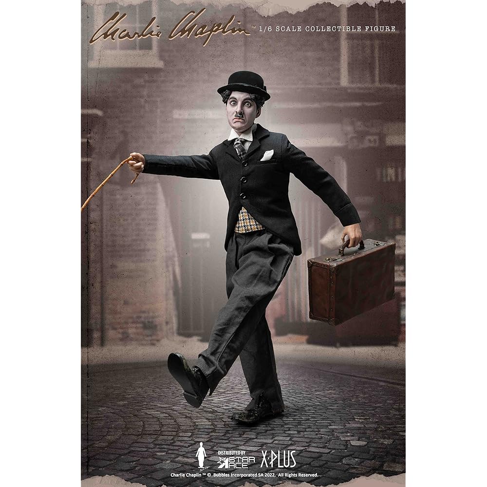 Star Ace Toys Charlie Chaplin Collectible Action Figure 1/6 Scale Painted Movable Figure