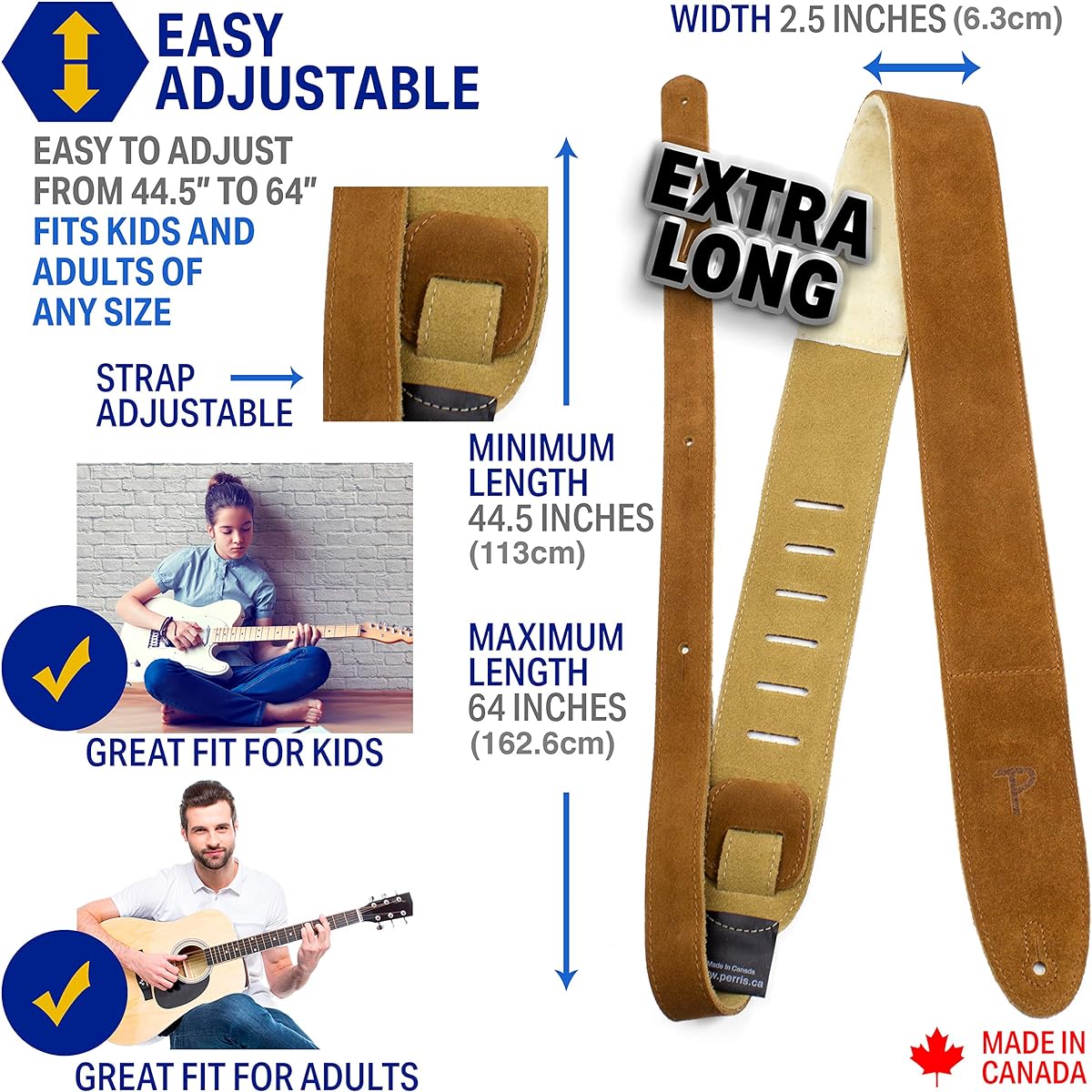 Perri’s Leathers Ltd Guitar Strap
