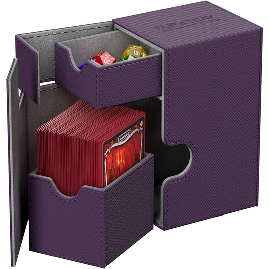 Ultimate Guard Flip Tray Deck Case 80+ Xeno Skin Purple