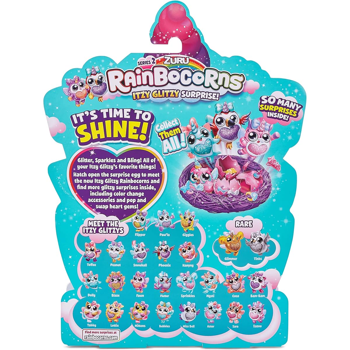 Rainbocorns - Itzy Glitzy Surprise Series 1-4 Pack