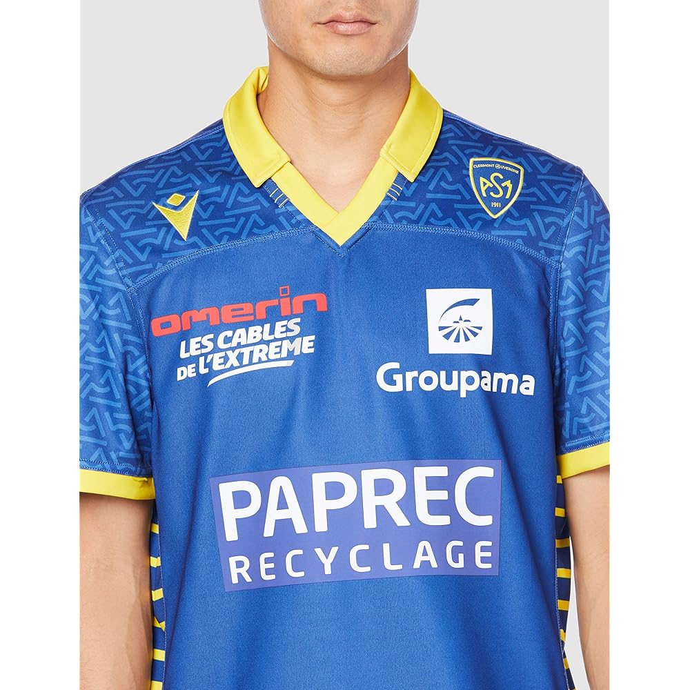 [Macron] T-shirt 20-21 CLER Auvergne Replica Away Jersey