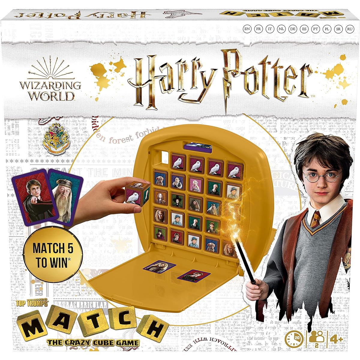 Harry Potter Top Trumps Match Cube Game