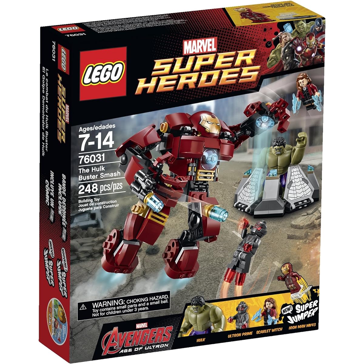 LEGO Super Heroes 76031 Hulk Buster Smash [Parallel import goods]
