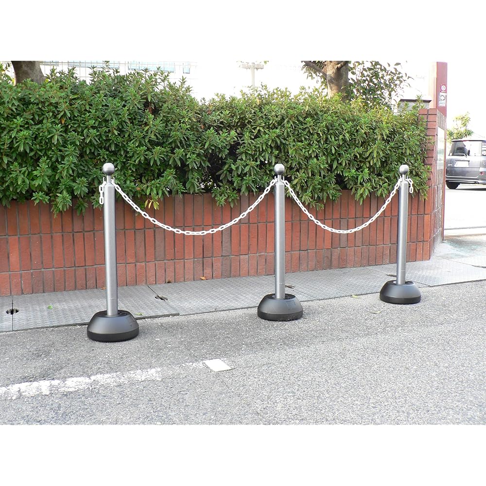 Mitsugiron Compartment Maintenance Supplies Chain Stand Set of 3 with Chain Silver SF-03-S