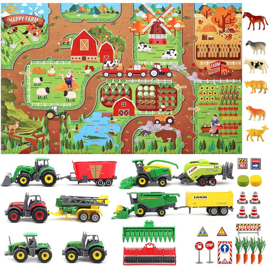 Orient Farm Diecast Tractor Playset Parallel import