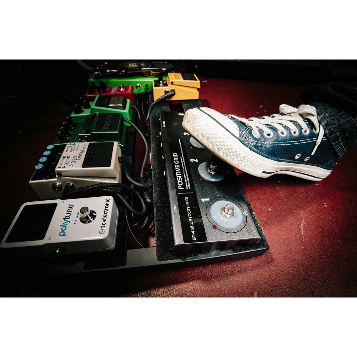 [Regular Imported Product] Positive Grid BT-4 Bluetooth MIDI Foot Controller PGBT4