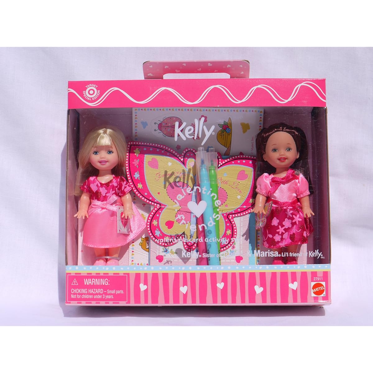 Barbie Kelly Valentine Friends Valentine Card Activity Set - Kelly & Marisa (2000)